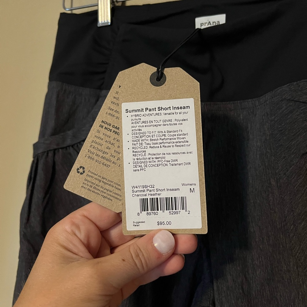 Prana Charcoal Straight Leg Pants - Picture 8 of 16